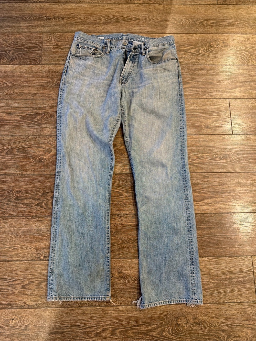 GAP Light Blue Straight-Leg Jeans